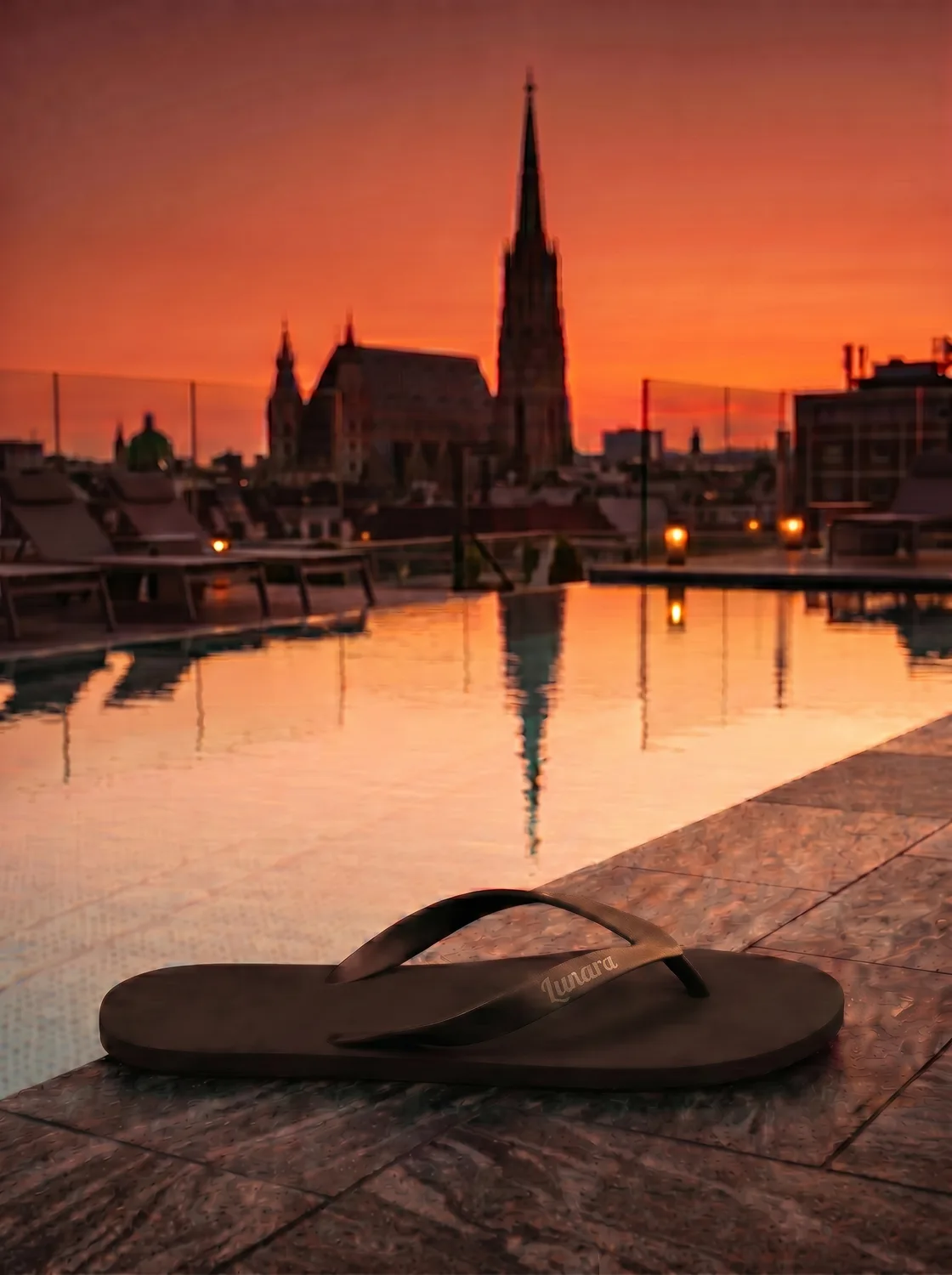 Recycled Flip-Flop with Natural Rubber